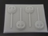 539sp Jacky Skeleton Chocolate or Hard Candy Lollipop Mold